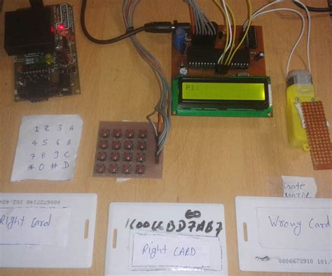 rfid based security system using 8051 ppt|RFID Based Security System using 8051 Microcontroller .